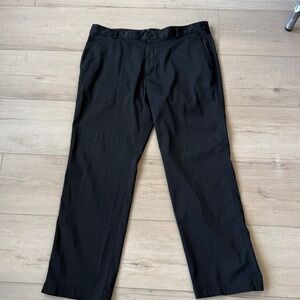 Men's black Nike dry fit golf pants size 36 x 32